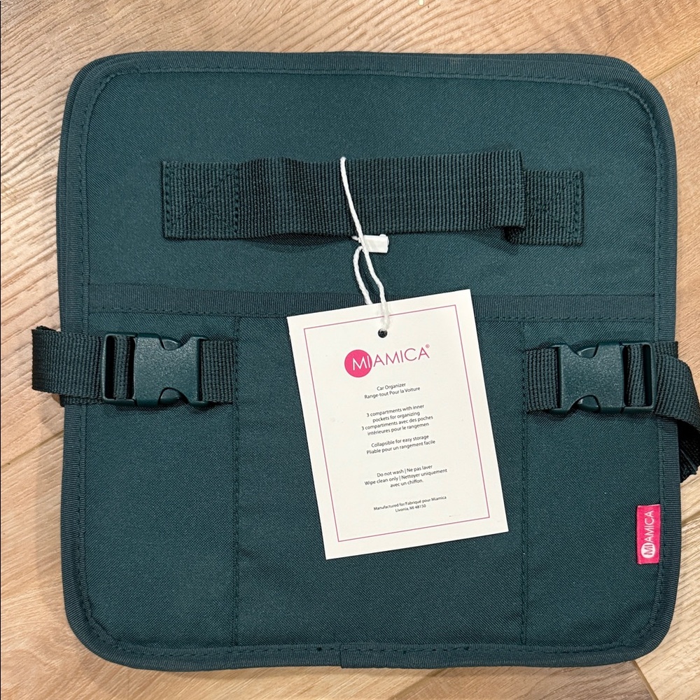 Miamica Dark Green Travel Organizer